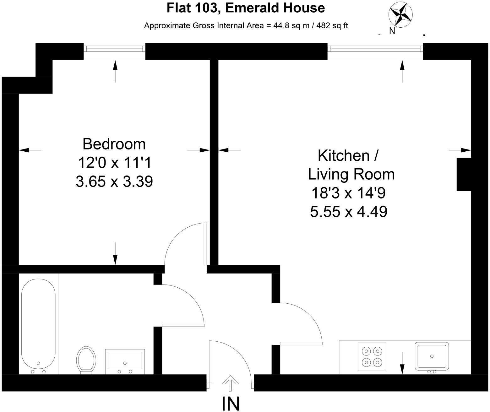 Emerald House, 236A London Road, Newbury, Berkshire, RG14 floorplan