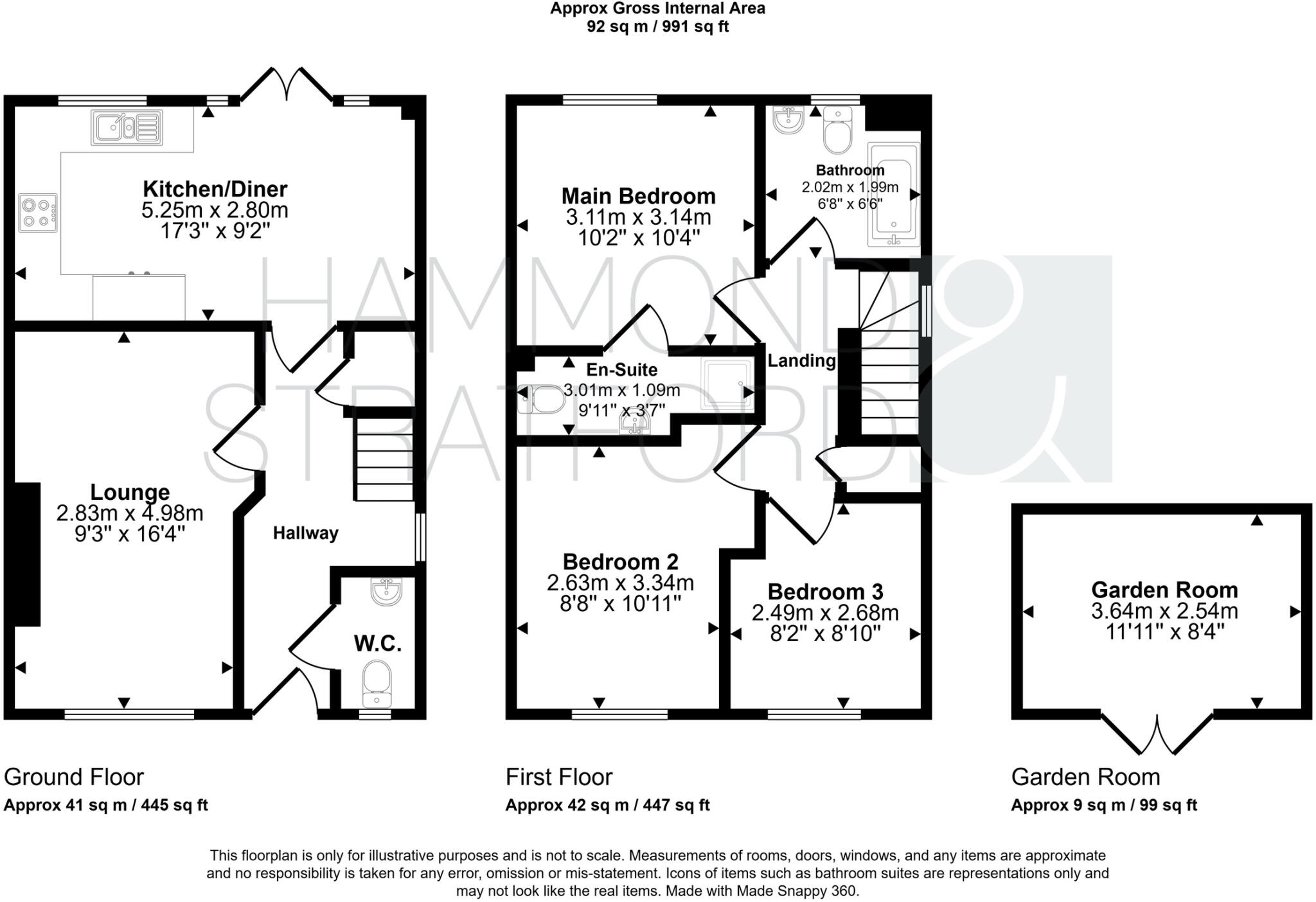 Cullyer Crescent, Wymondham floorplan
