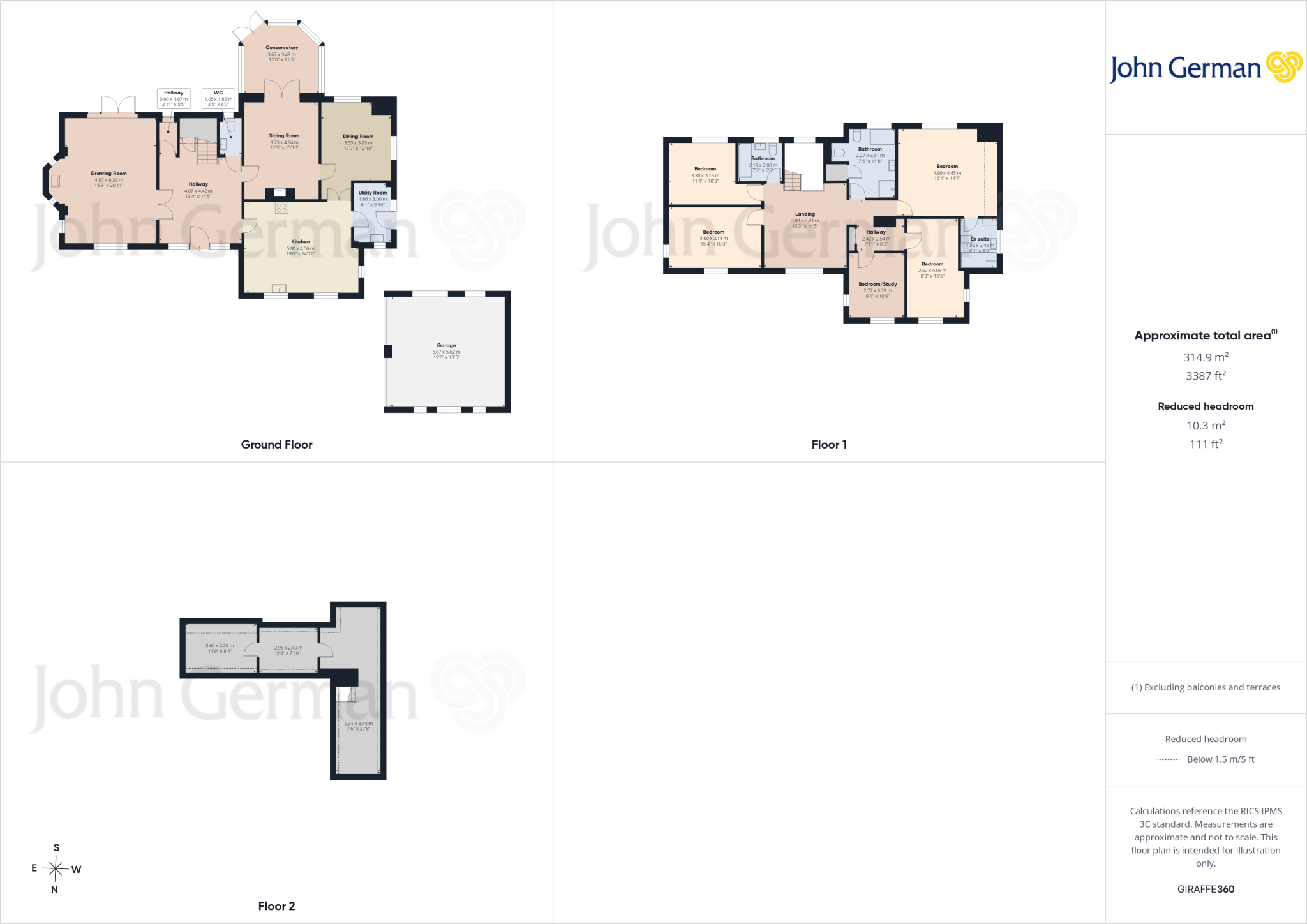 Willow Lane, Somersal Herbert floorplan