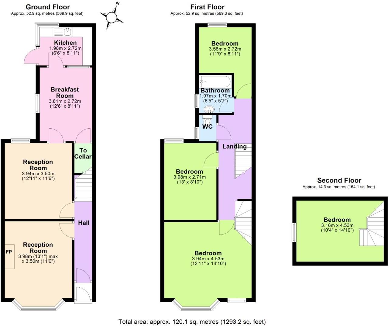 Fleeman Grove, West Bridgford, Nottingham floorplan