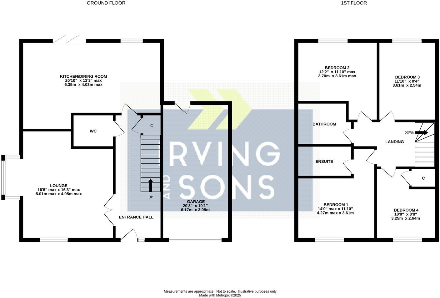 Heather Gardens, Verwood, Dorset, BH31 floorplan