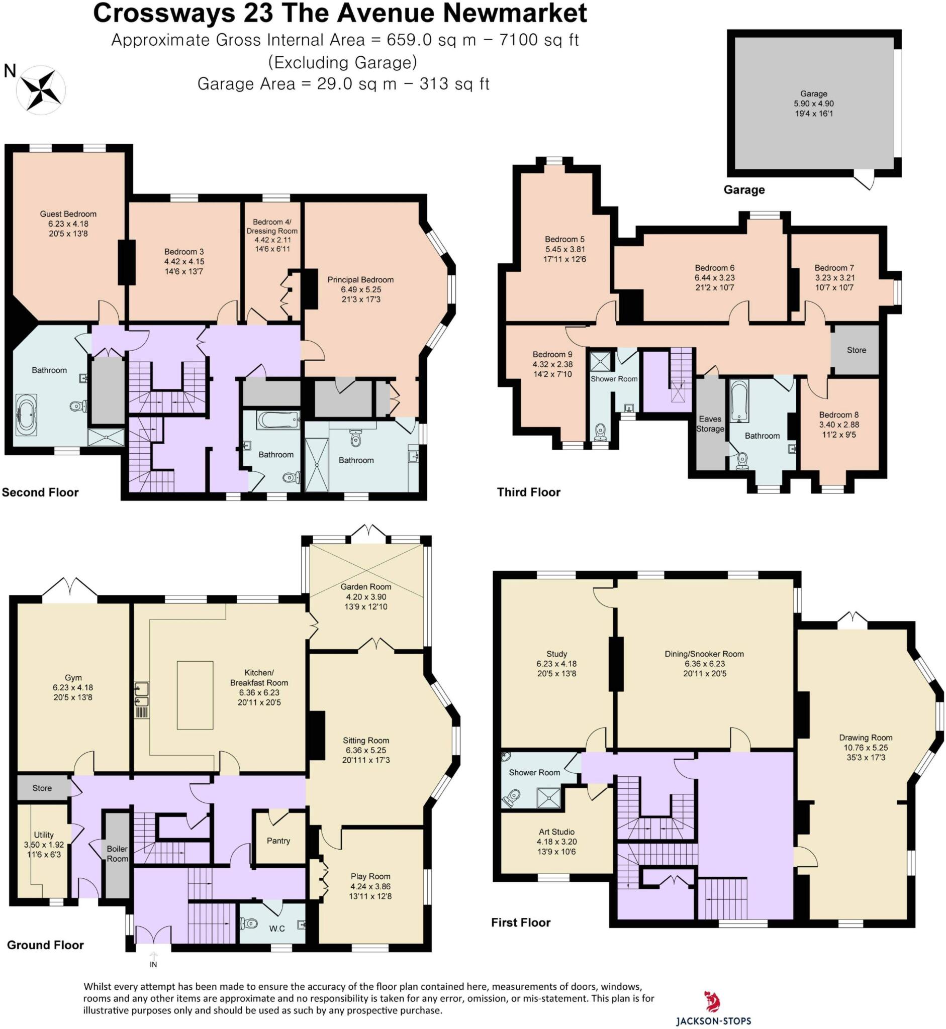 The Avenue, Newmarket, Suffolk, CB8 floorplan
