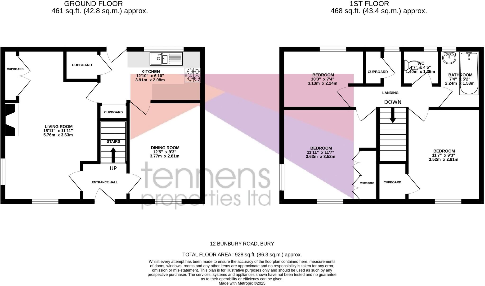 Bunbury Road, Bury St Edmunds floorplan