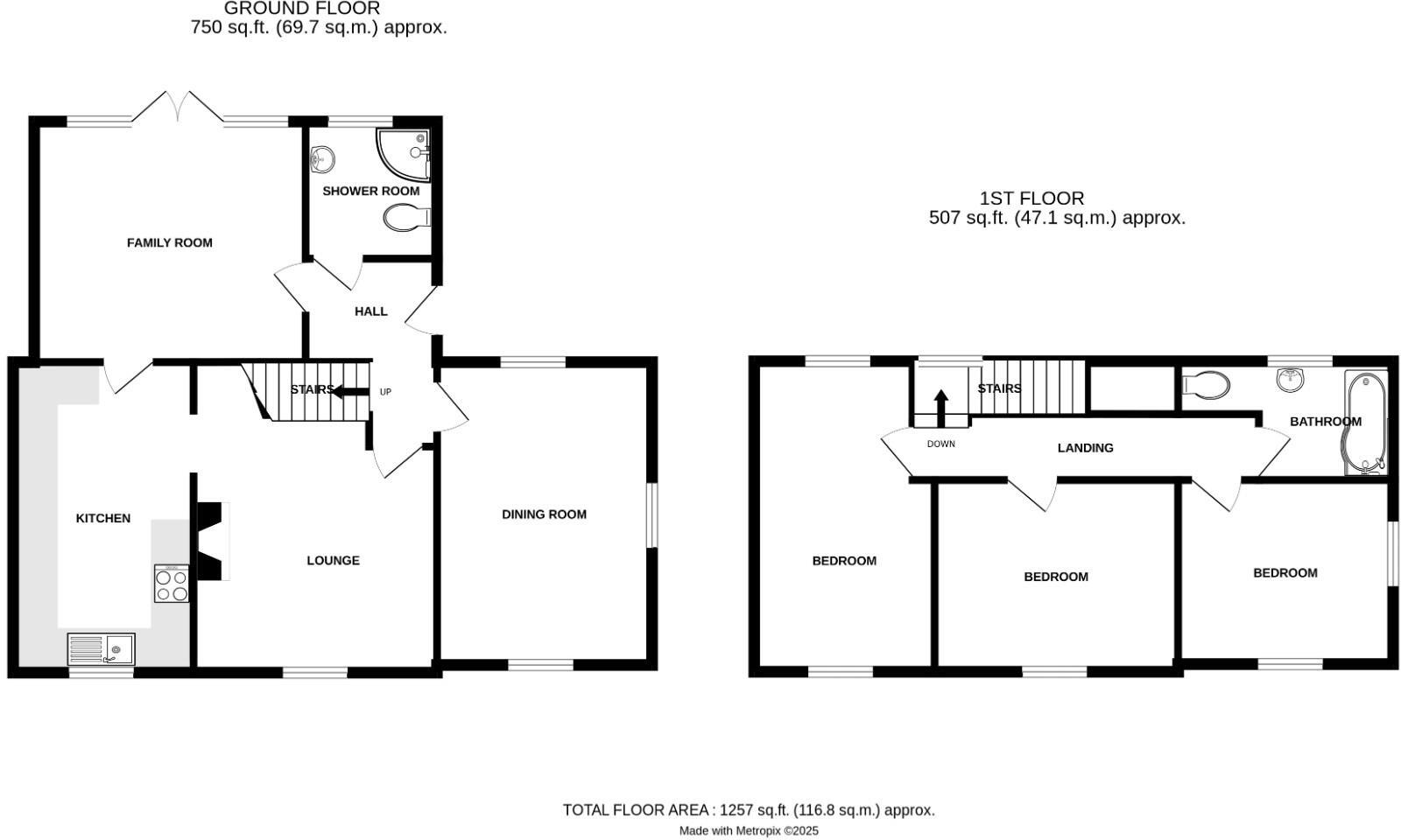 Woods Road, Ford End, Chelmsford, Essex floorplan