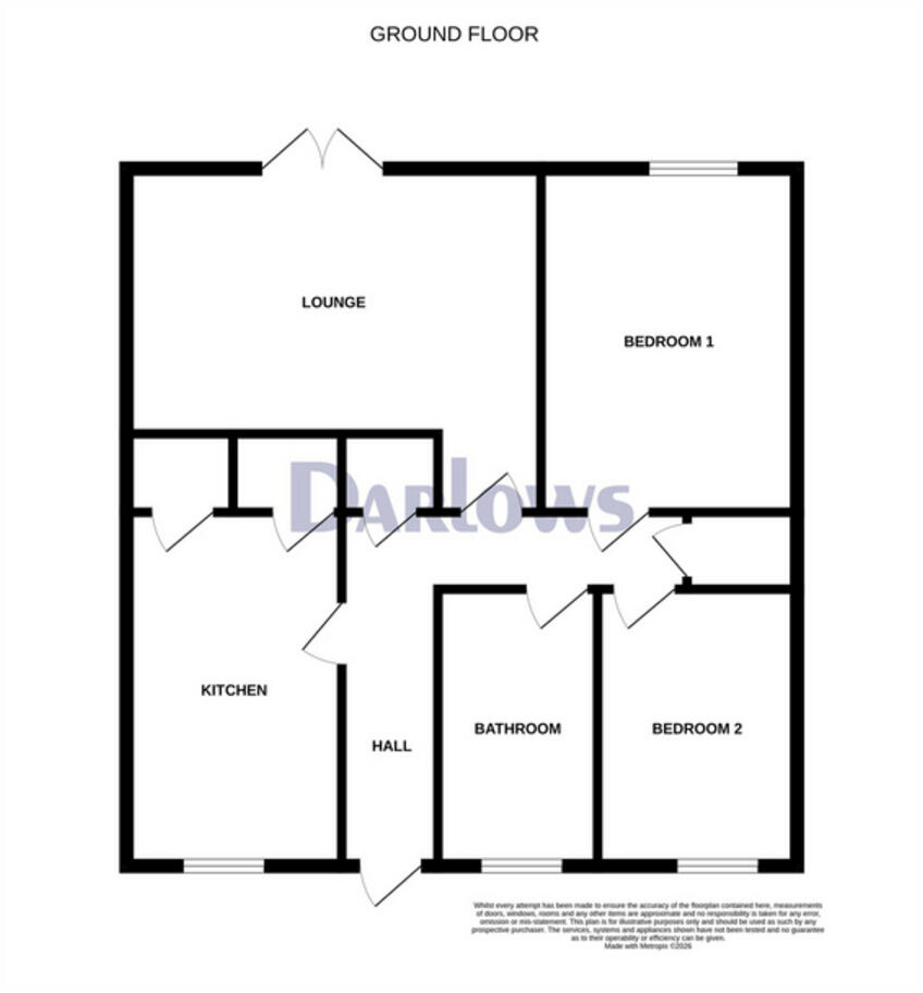 Bronhafod Street, Brynmawr floorplan