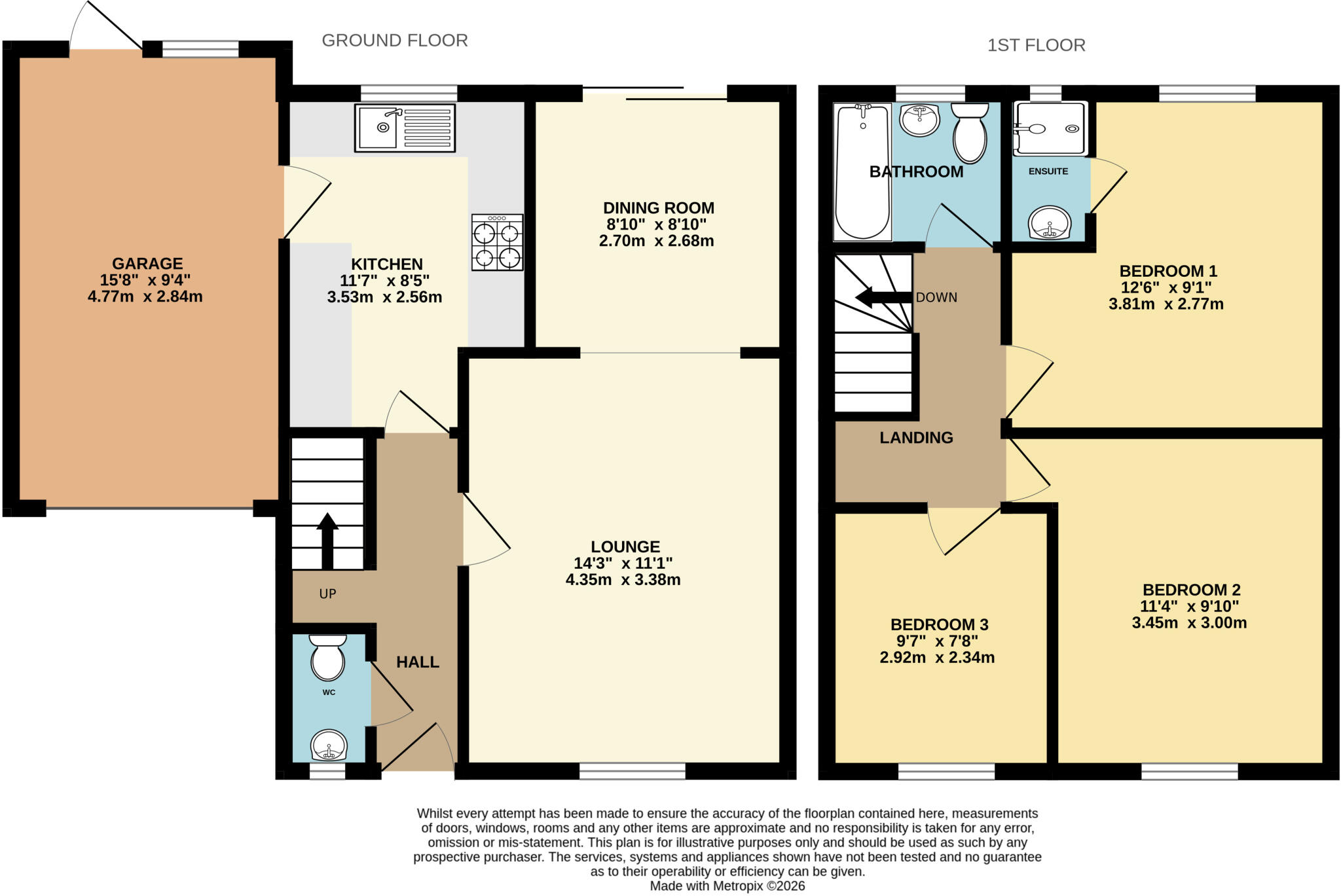 Higher Westlake Road, Roundswell, Barnstaple, Devon, EX31 floorplan