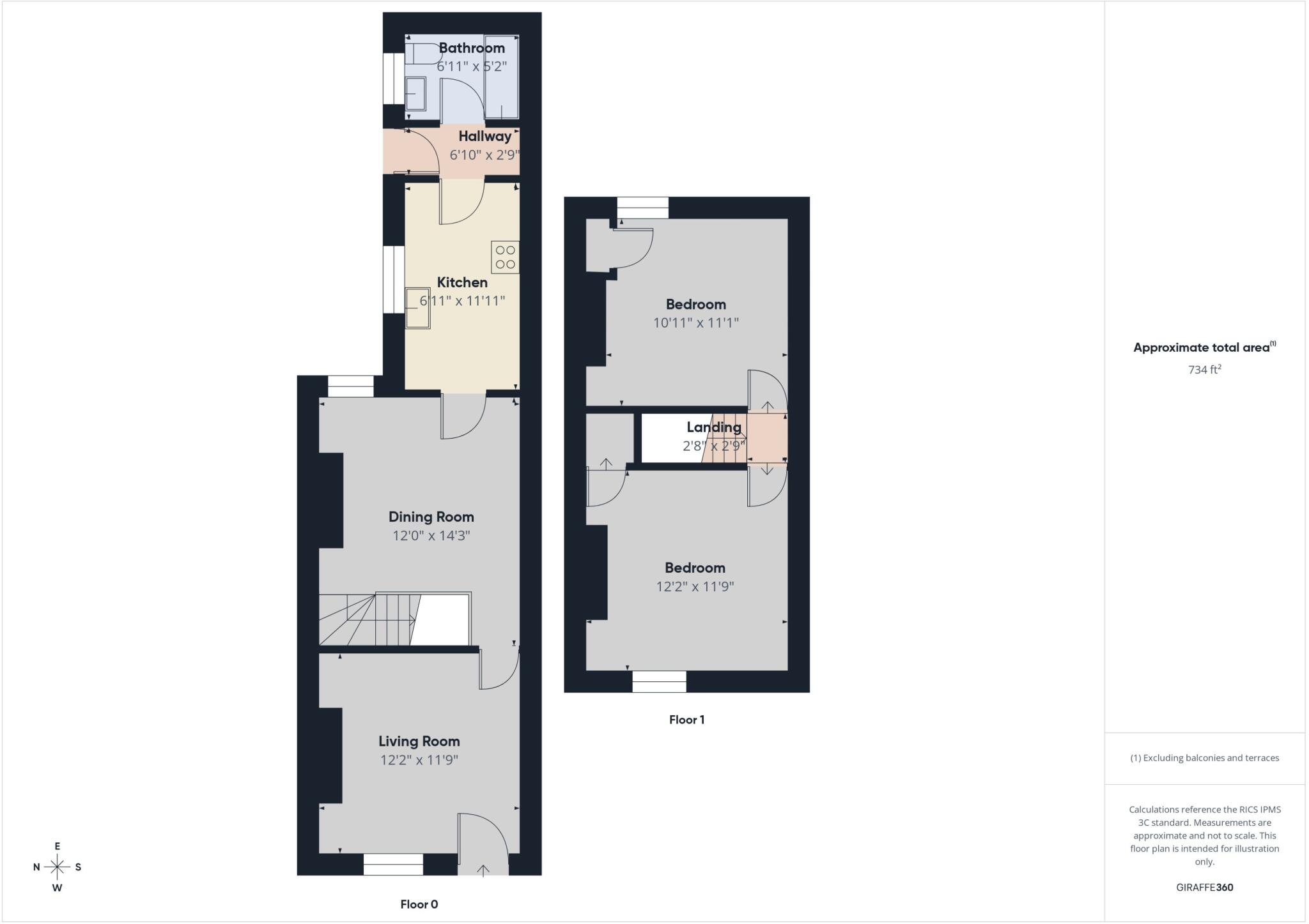 Denton Street, Denton Holme, Carlisle, CA2 floorplan