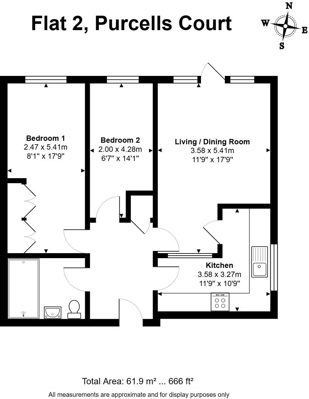 George Lane, Marlborough, Wiltshire, SN8 floorplan