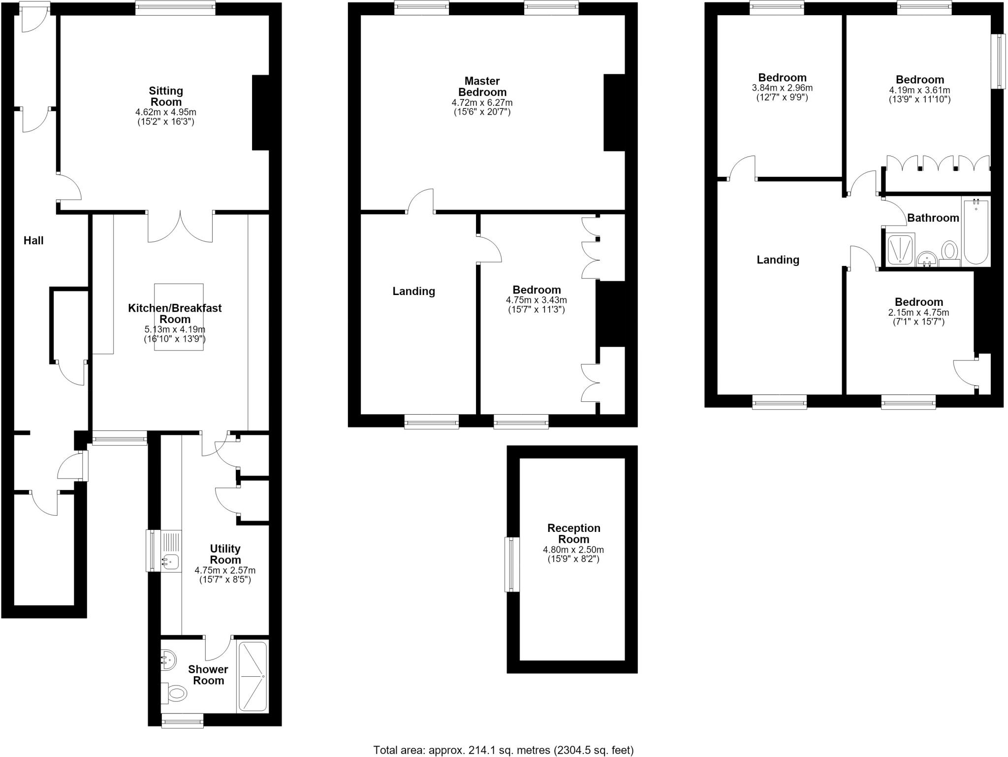 Dial Place, Warkworth, Northumberland, NE65 floorplan