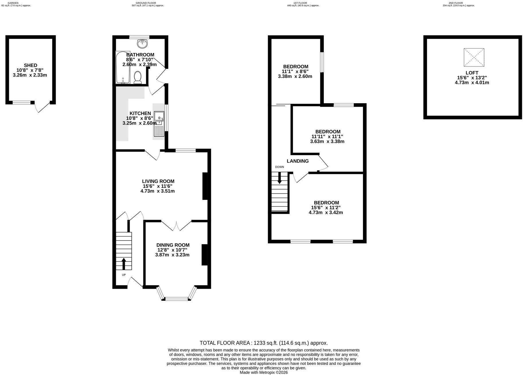 Fields Park Terrace, Cross Keys, NP11 floorplan