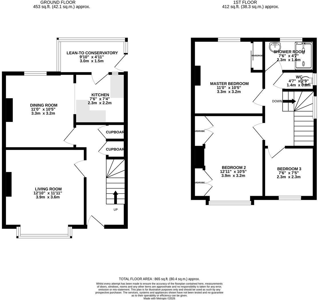 Lyndale Road, Wyke Regis floorplan