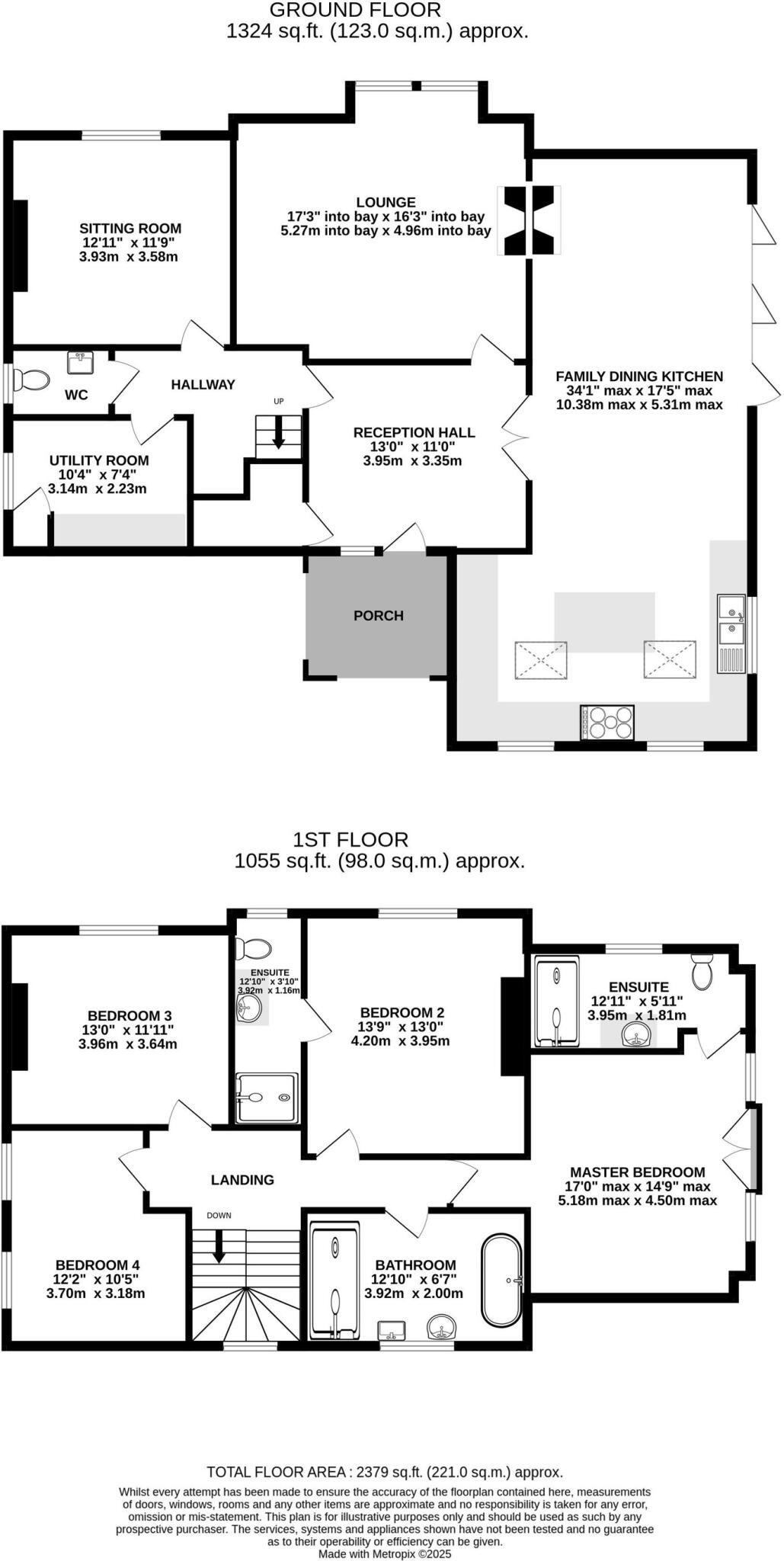 Magnificent re-developed farmhouse with extensive outbuildings floorplan