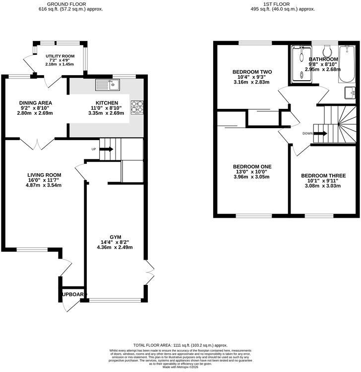 Stirling Close, Caversham, Reading floorplan
