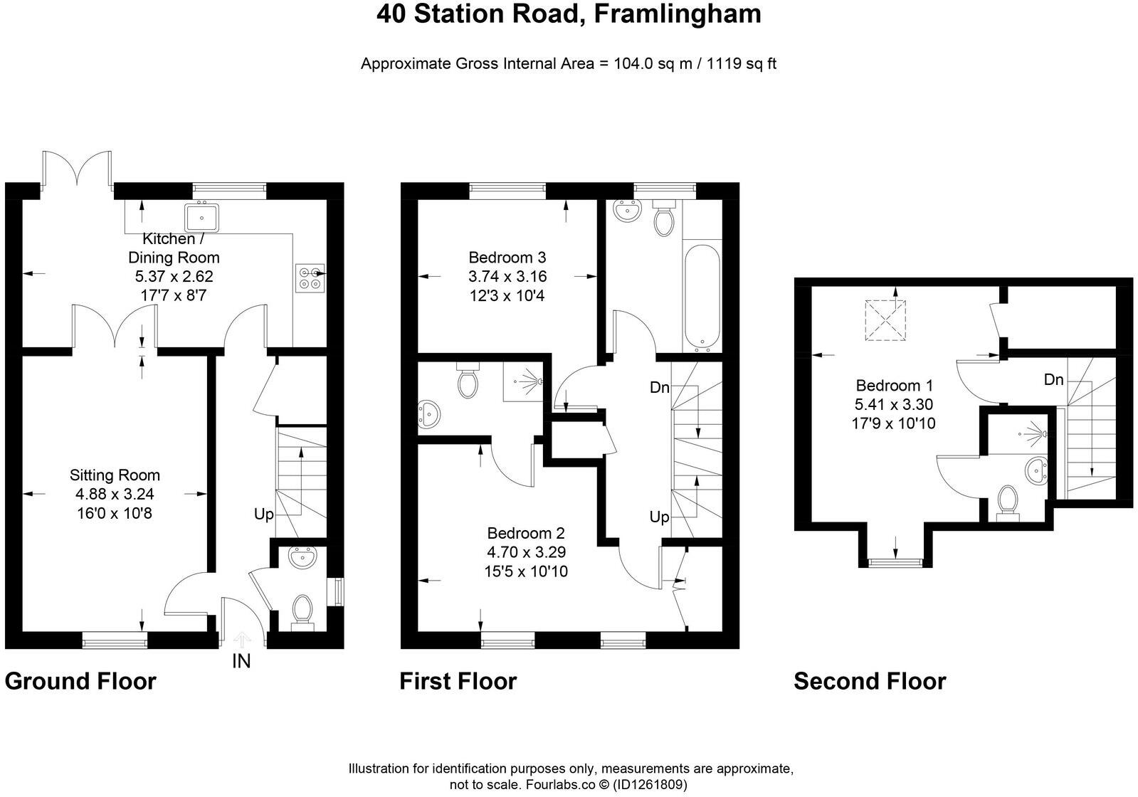 Framlingham, Suffolk floorplan