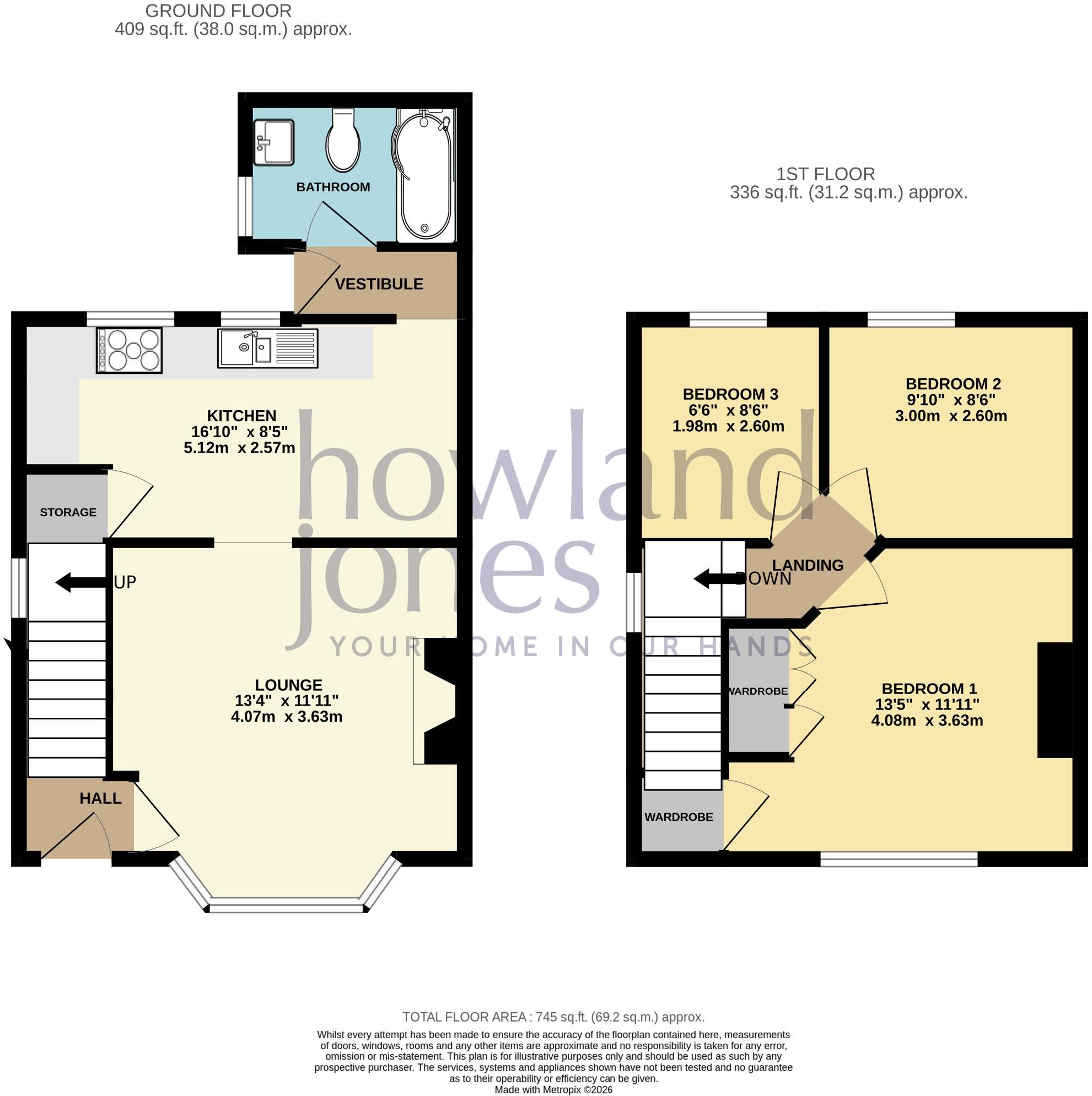 Measham Road, Swadlincote floorplan