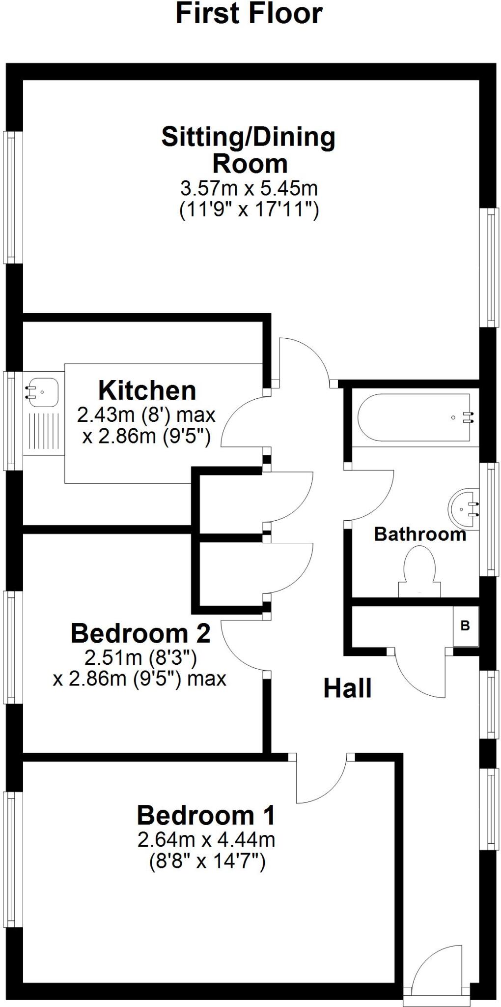 George Lambton Avenue, Newmarket, Suffolk floorplan
