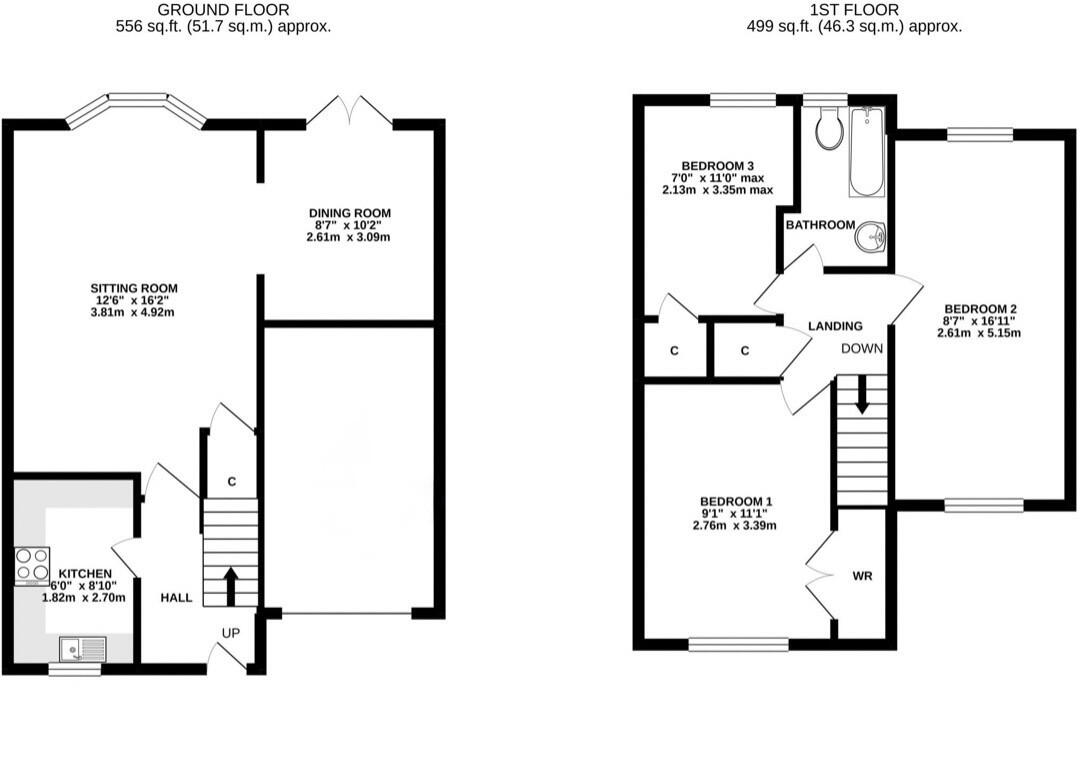 Bullmead Close, Street, Somerset, BA16 floorplan