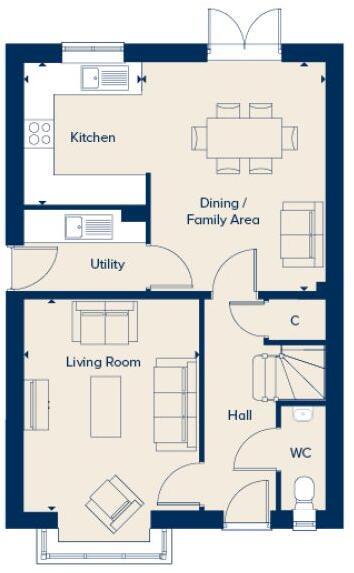 Land West of Station Road, 
Hailsham, 
East Sussex, 
BN27 2BY floorplan