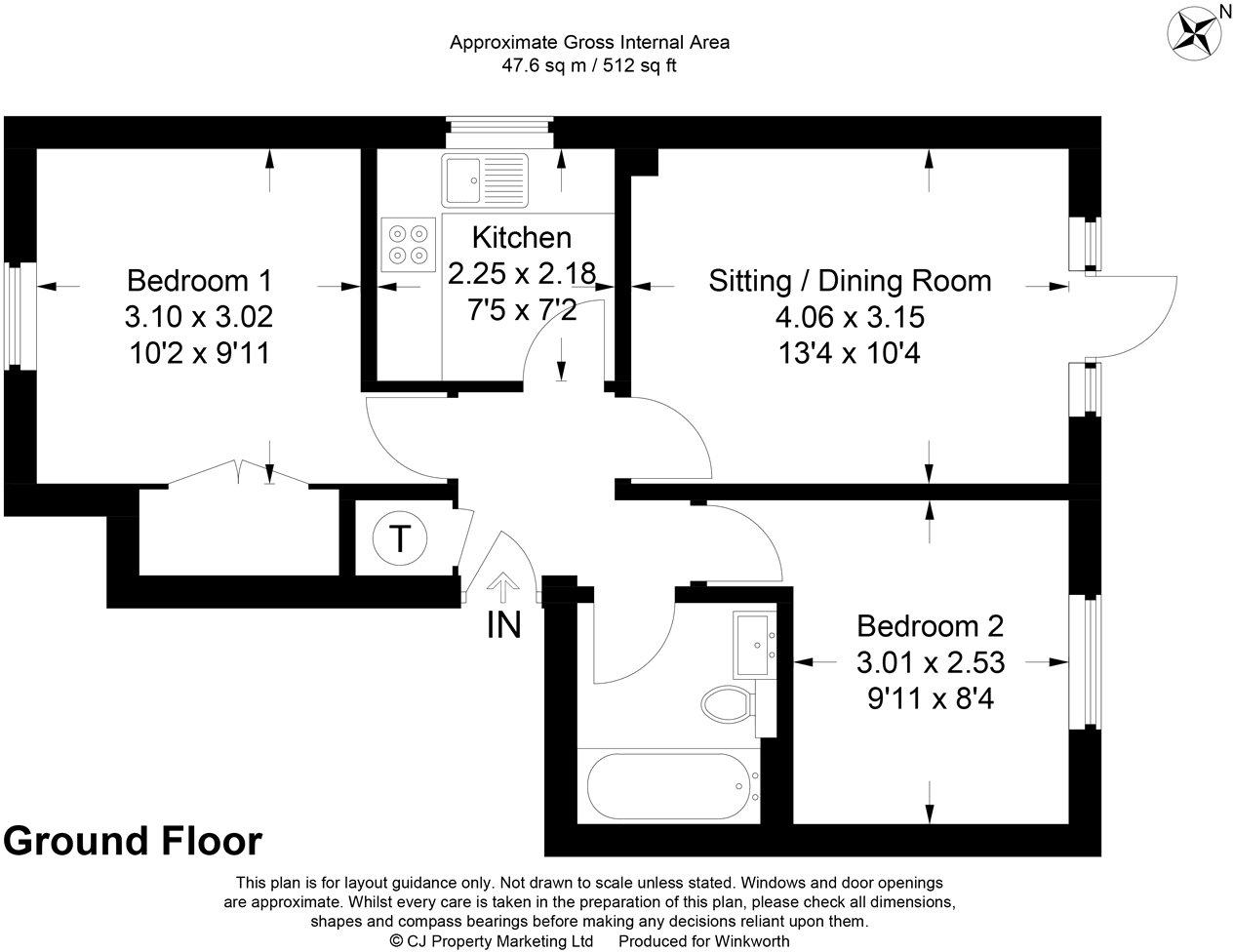 Old Coach Drive, High Wycombe, HP11 floorplan