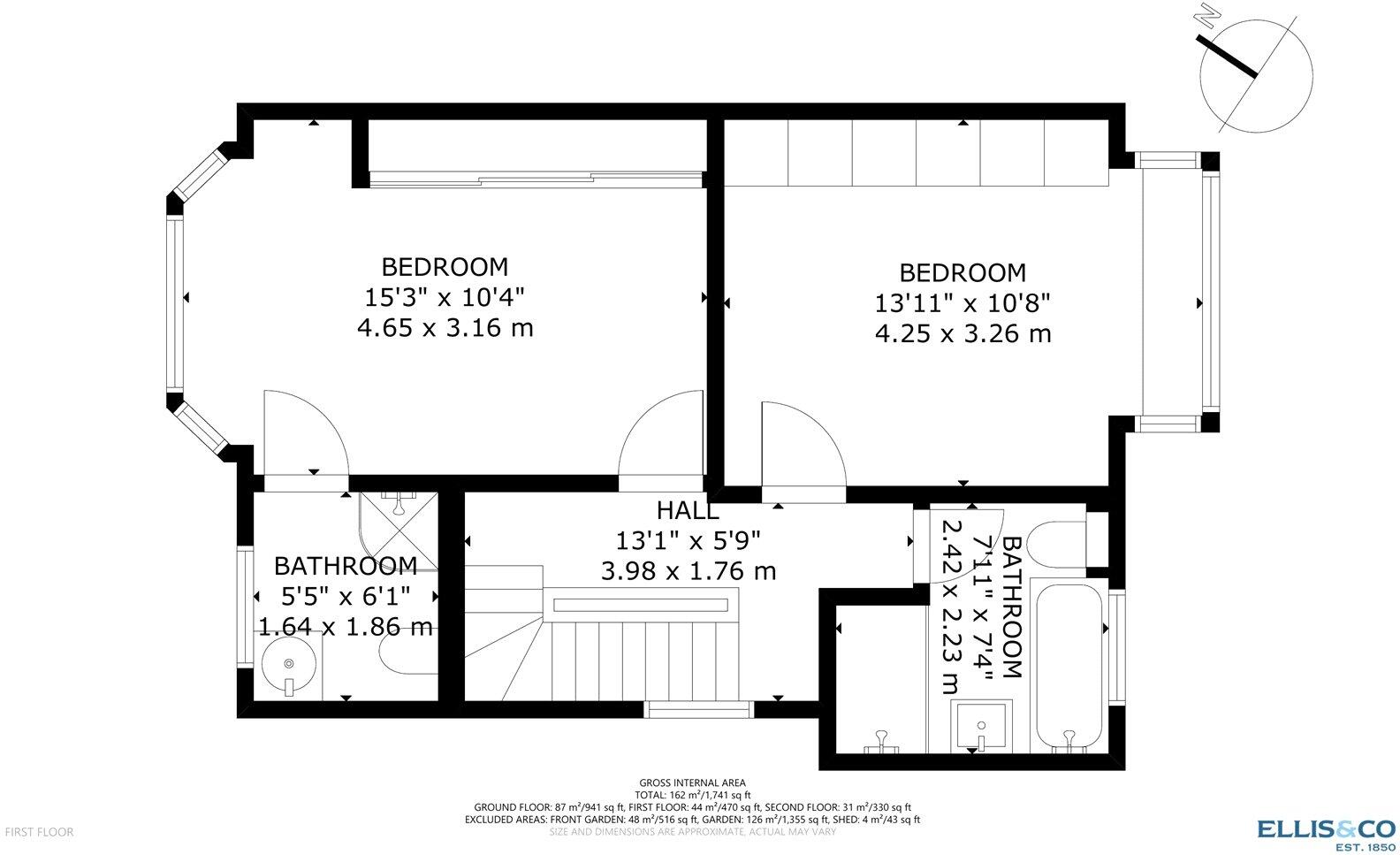 Elm Avenue, Eastcote, HA4 floorplan