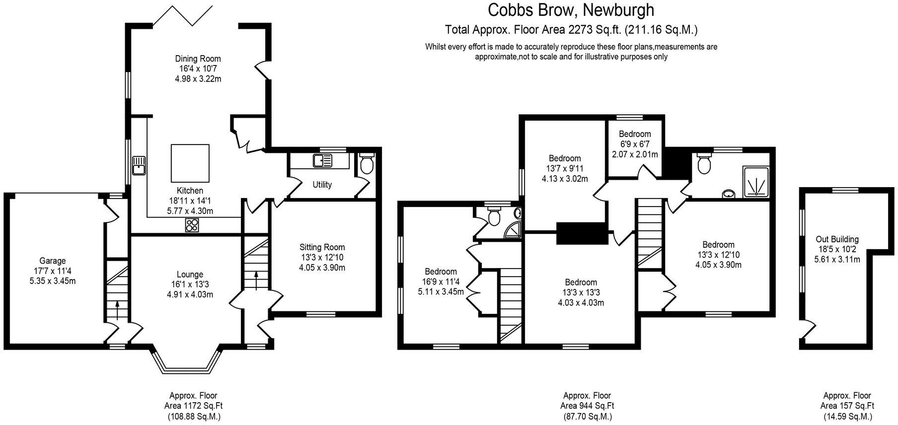 Cobbs Brow Lane, Newburgh, WN8 floorplan