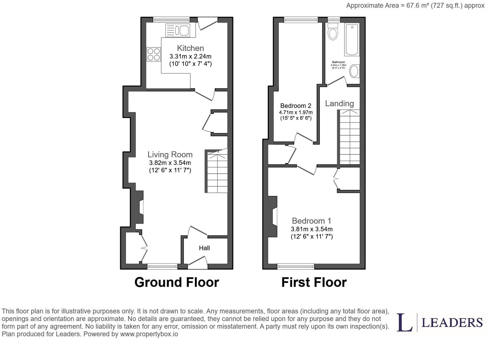 Lower Dagnall Street, St. Albans, Hertfordshire, AL3 floorplan