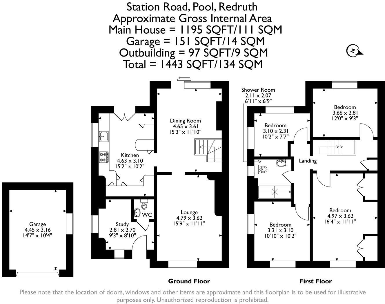 Station Road, Pool floorplan