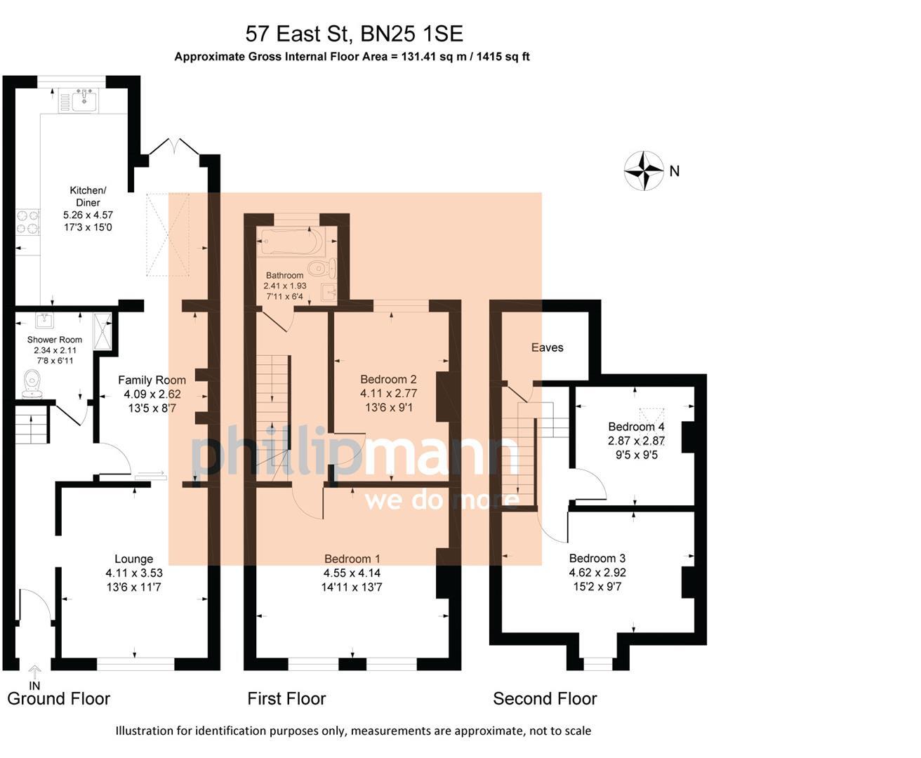 East Street, Seaford floorplan