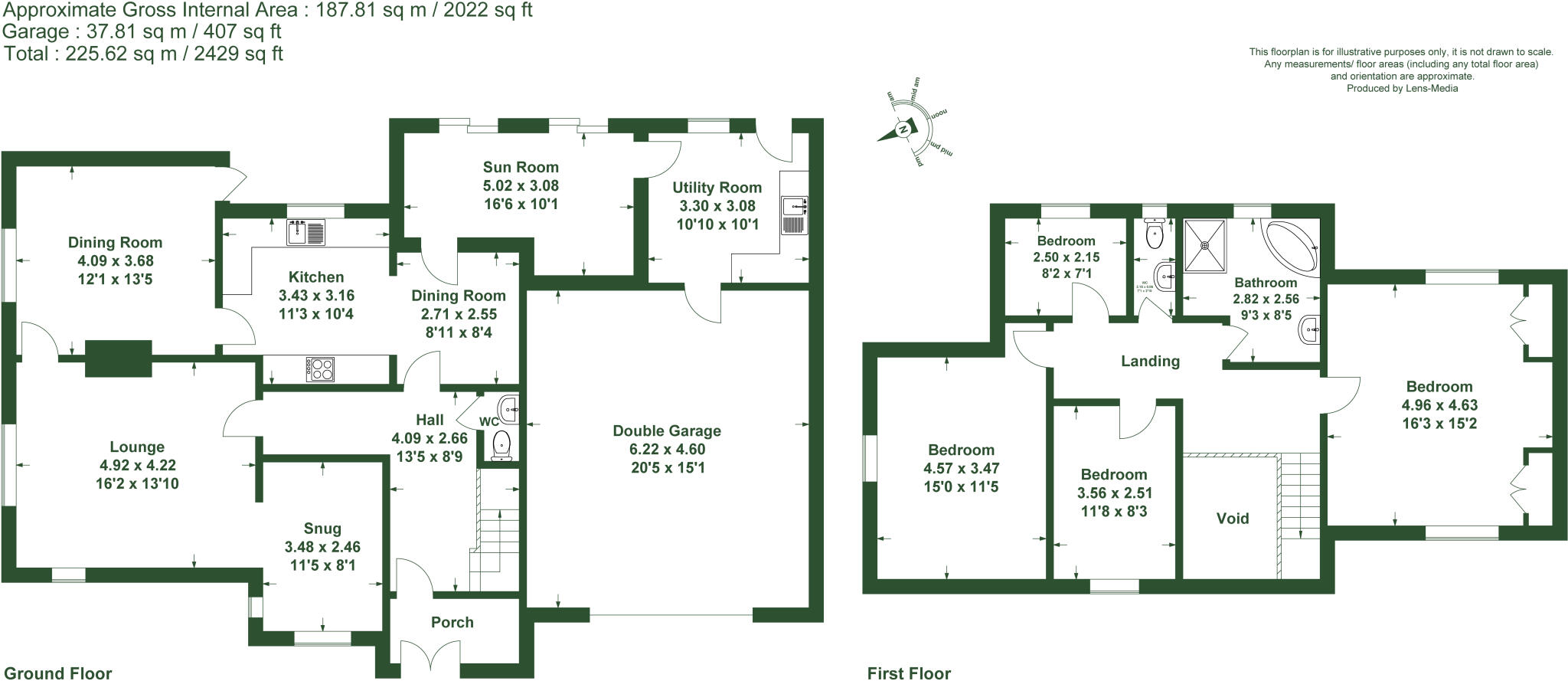 Vicarage Lane, Westhead, Ormskirk, Lancashire floorplan