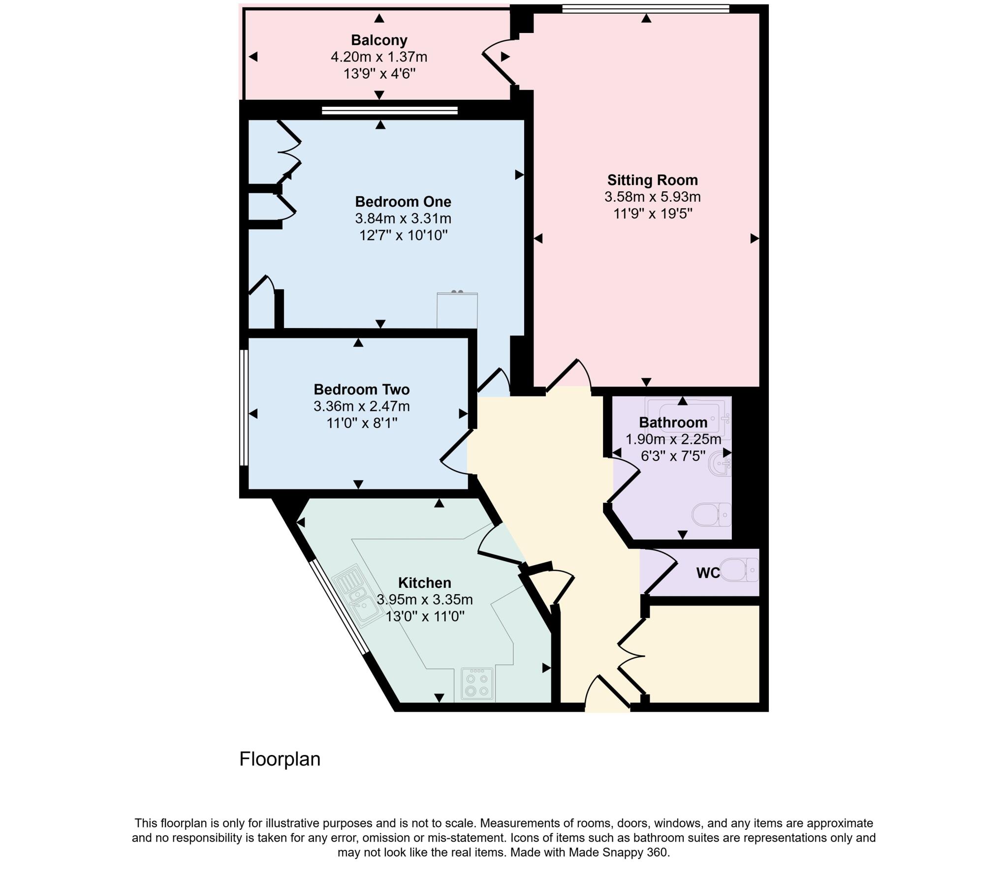 Bournemouth floorplan
