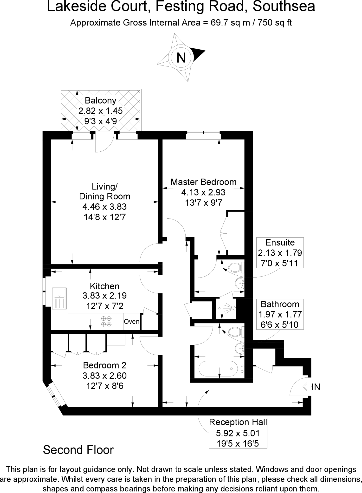 Festing Road, Southsea, Hampshire, PO4 floorplan