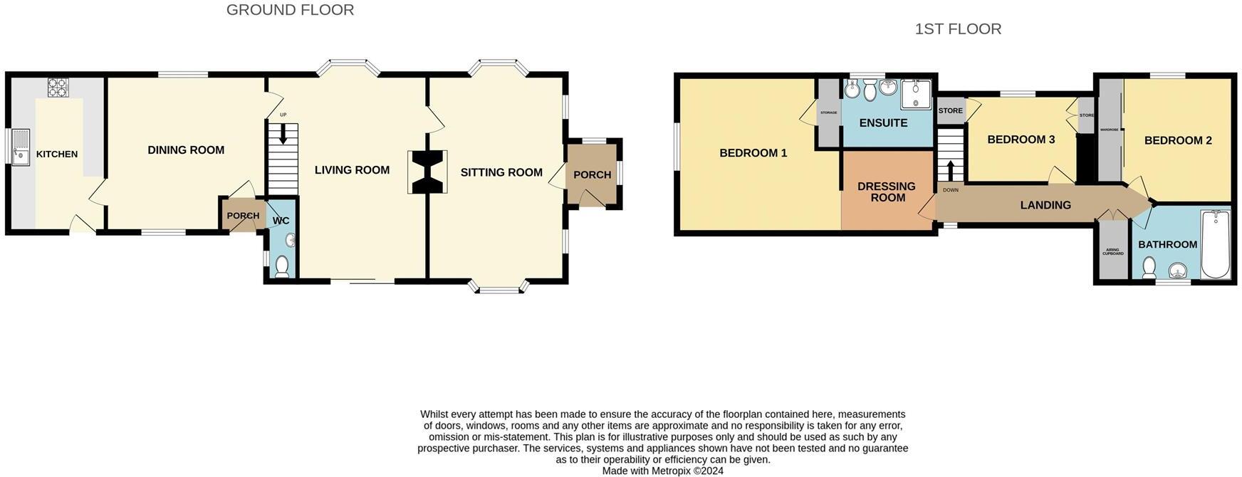 Springwood Road, Newcastle-under-Lyme, Staffordshire, ST5 6BP floorplan