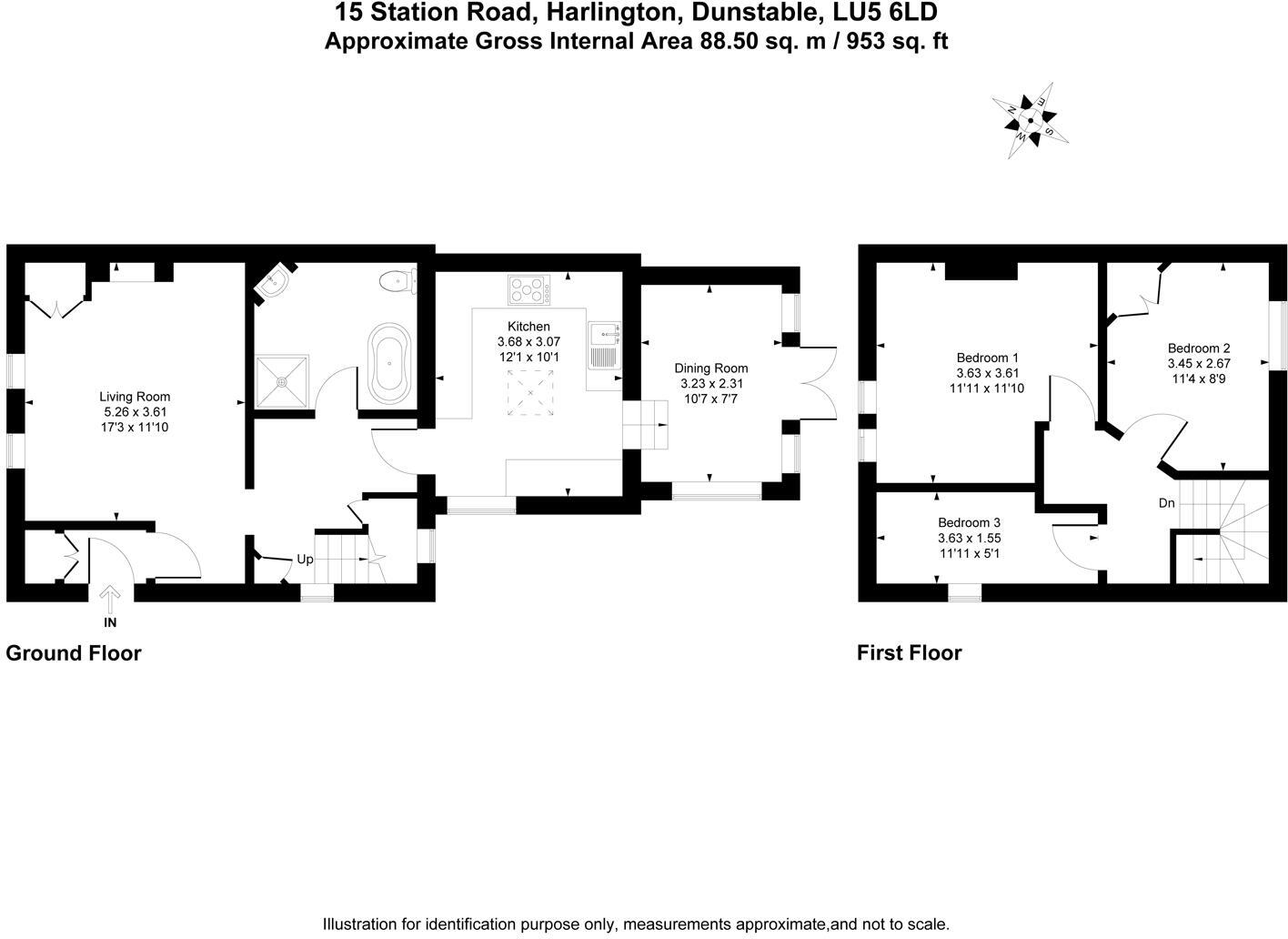 Station Road, Harlington, Dunstable floorplan