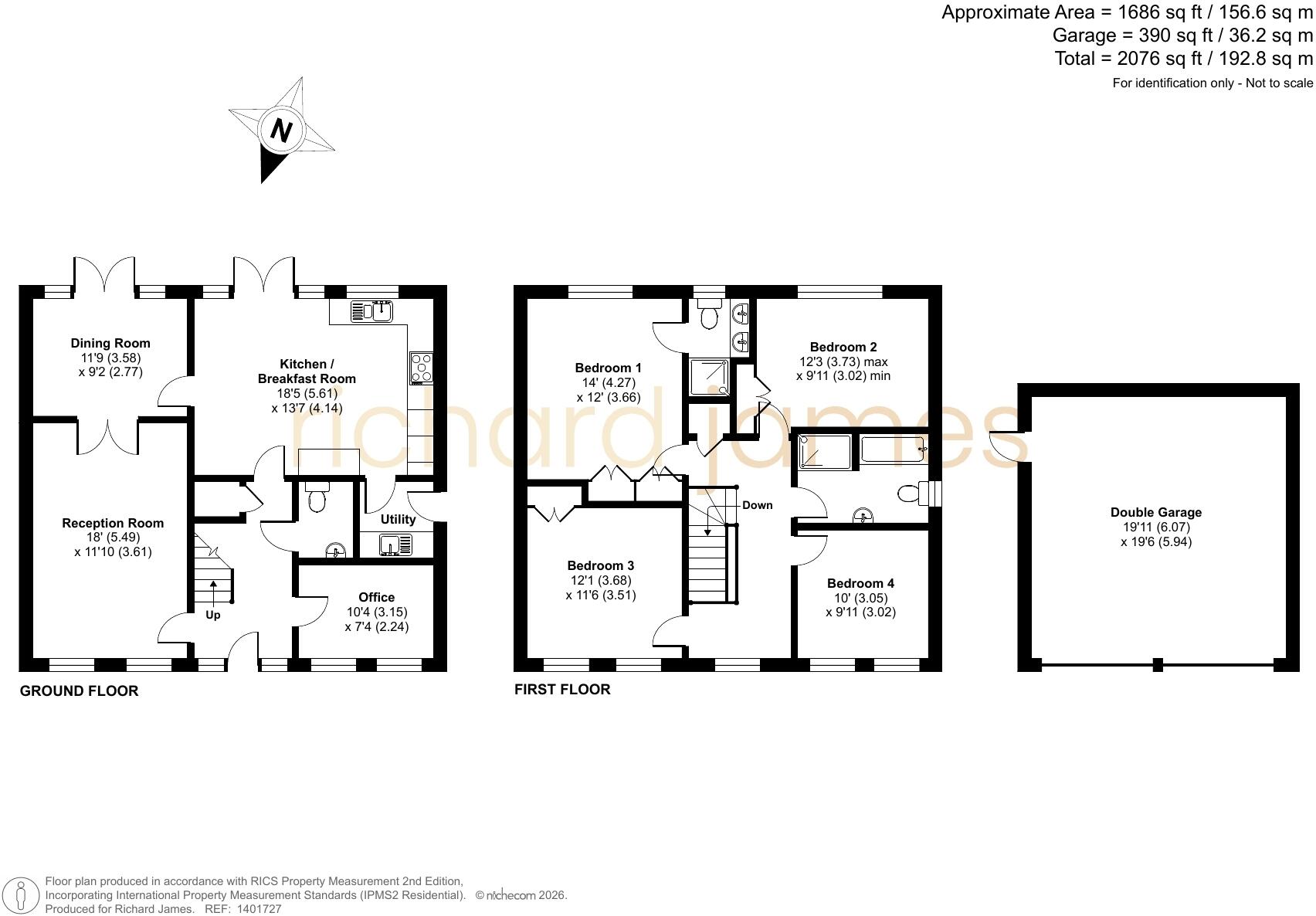 Lords Close, Wroughton, Swindon, SN4 floorplan