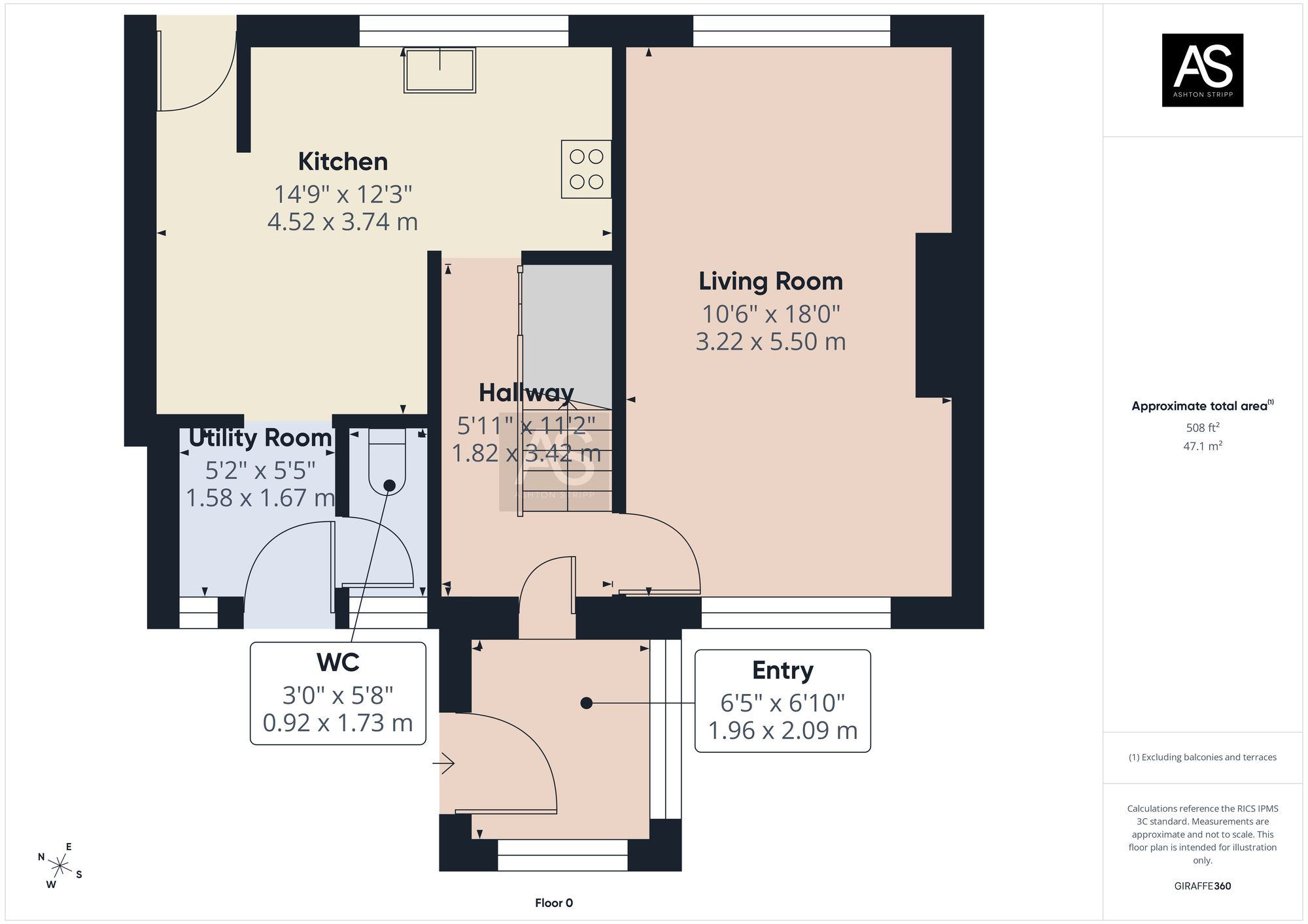 Asten Fields, Battle, TN33 floorplan