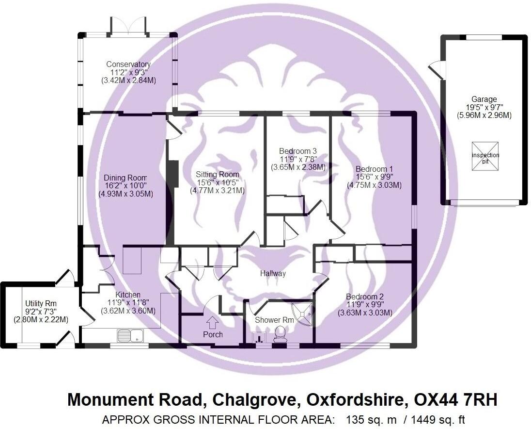 Monument Road, Chalgrove floorplan
