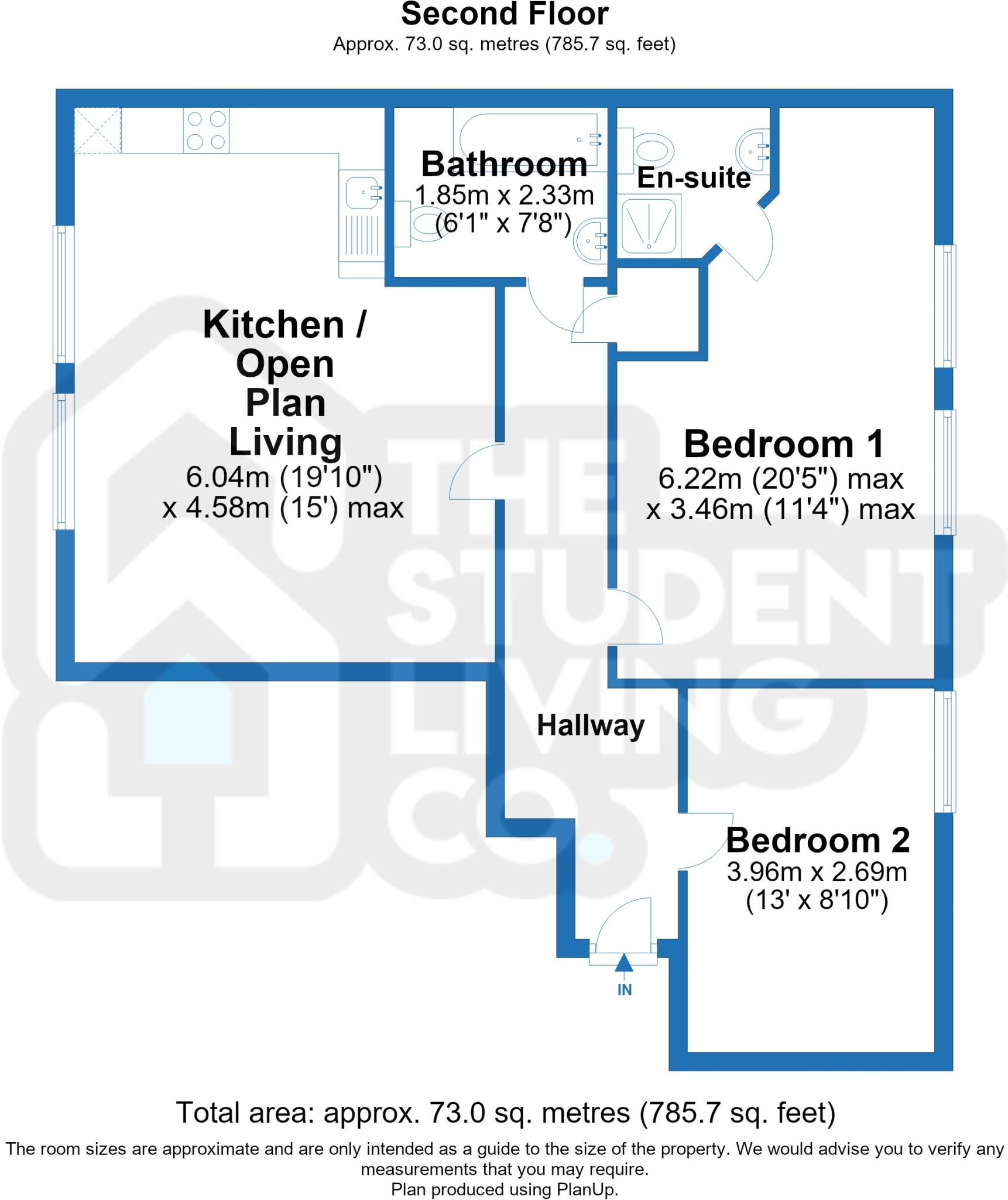Bloomsbury Court, City Centre floorplan
