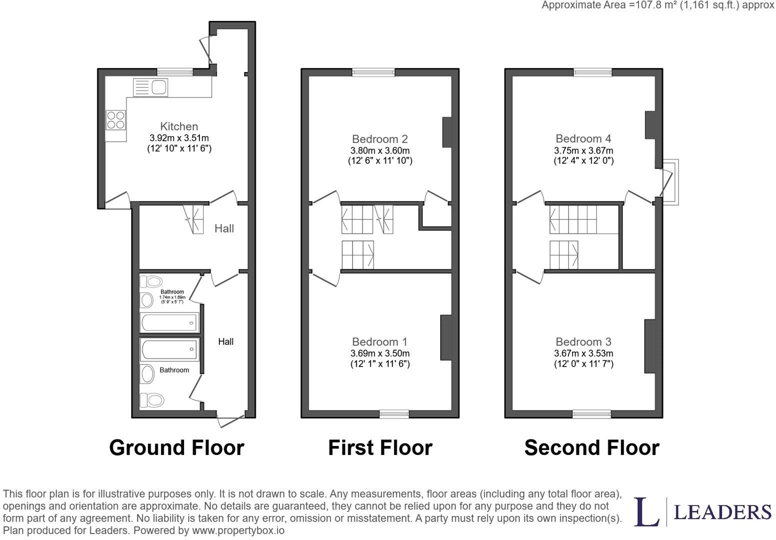 Upper Fant Road, Maidstone, Kent, ME16 floorplan
