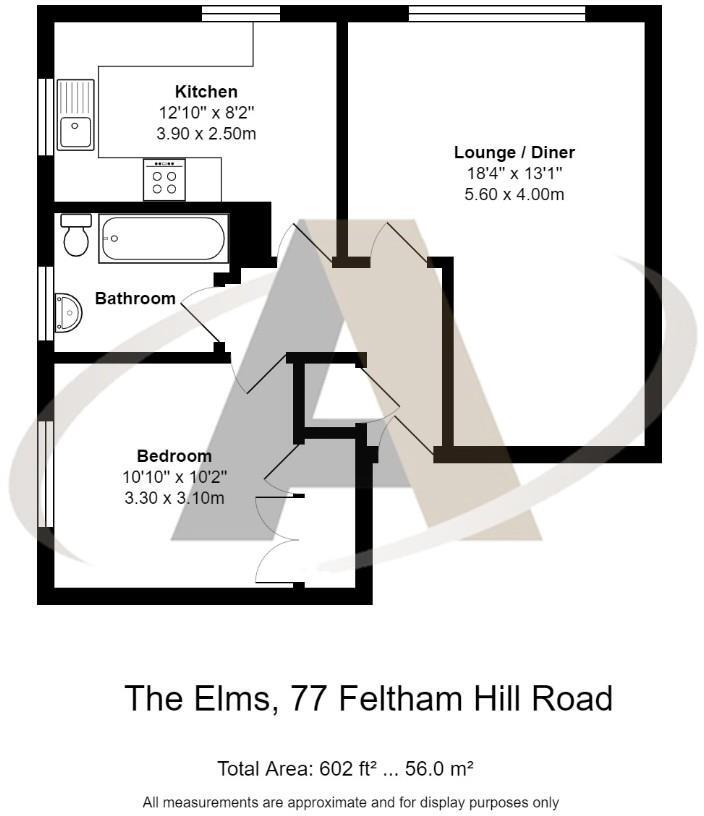 Feltham Hill Road, Ashford floorplan