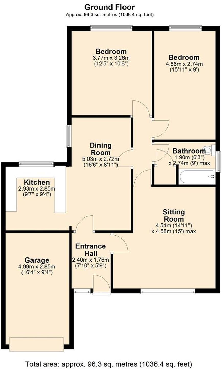 Makants Close, Atherton, M46 floorplan