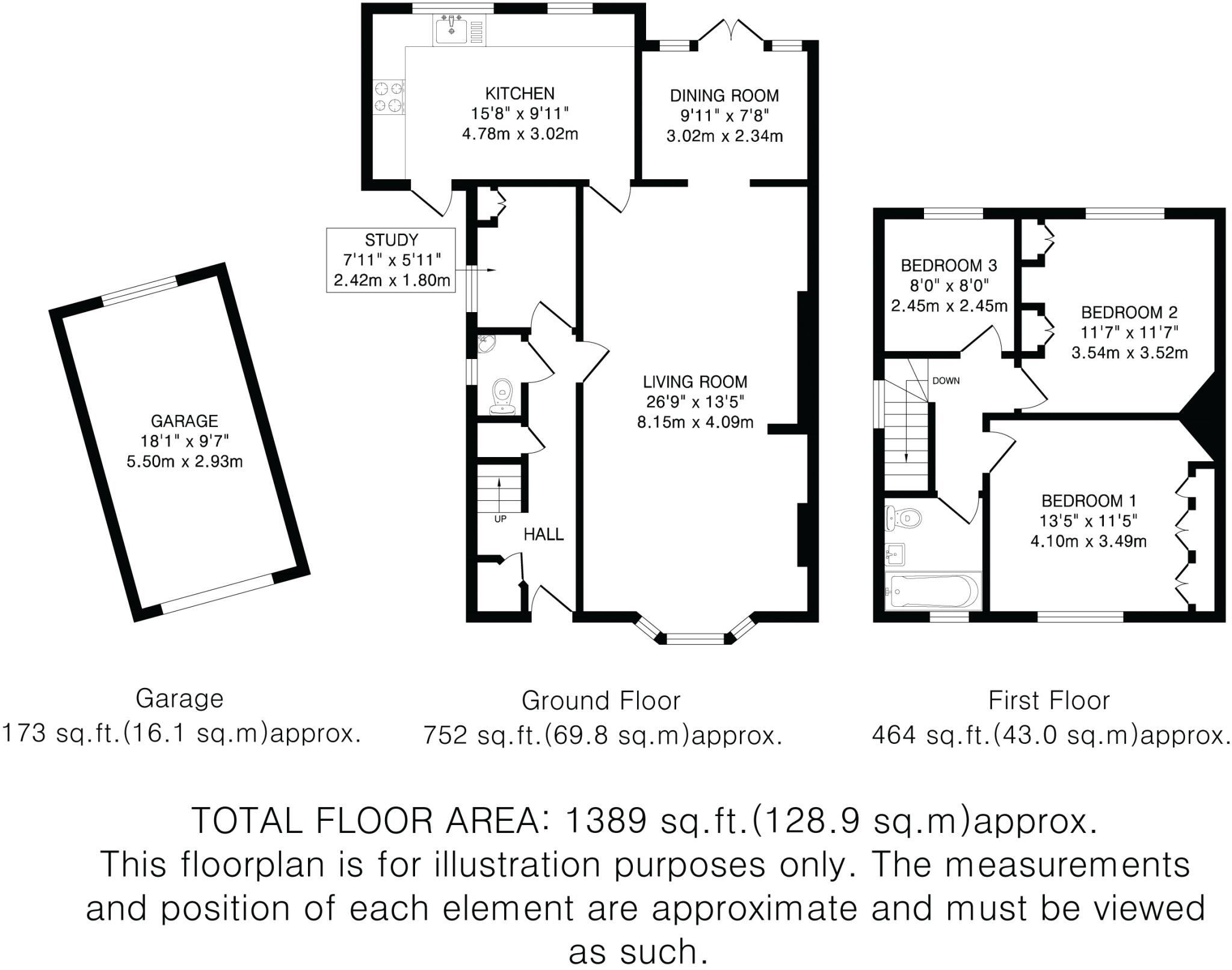 Polayn Garth, Welwyn Garden City, Hertfordshire, AL8 floorplan