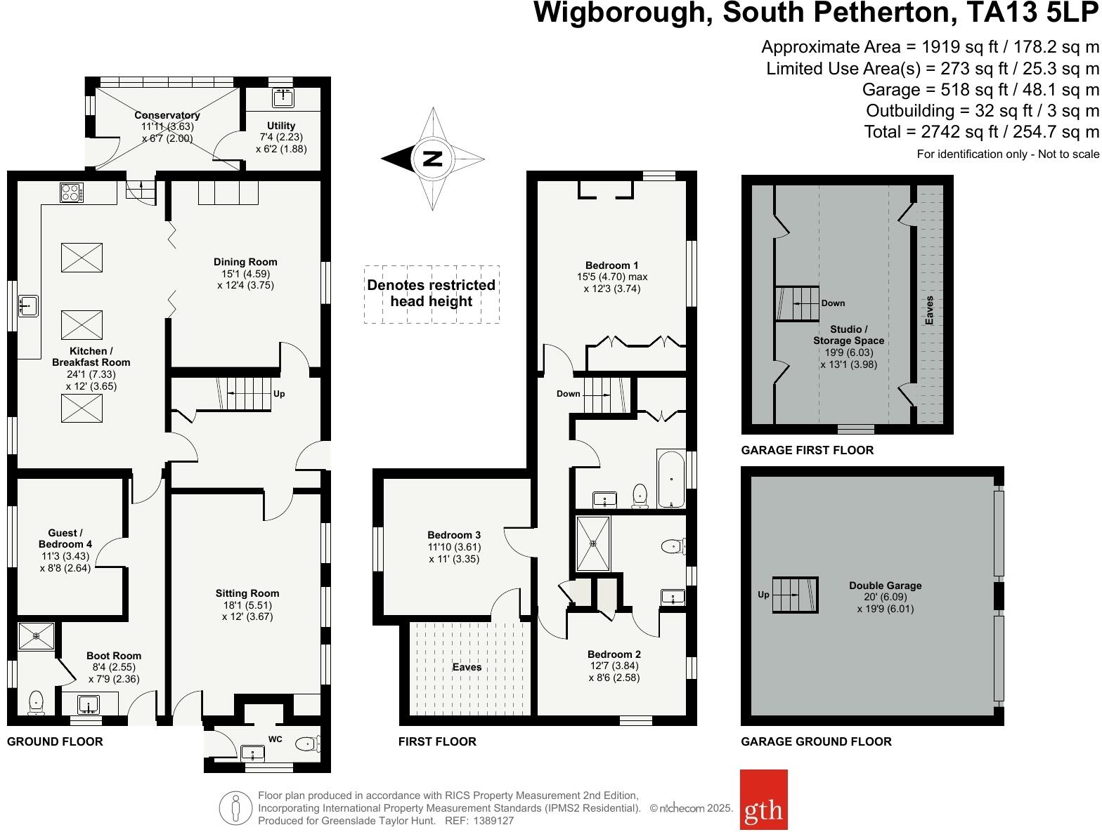 Wigborough, South Petherton, Somerset, TA13 floorplan