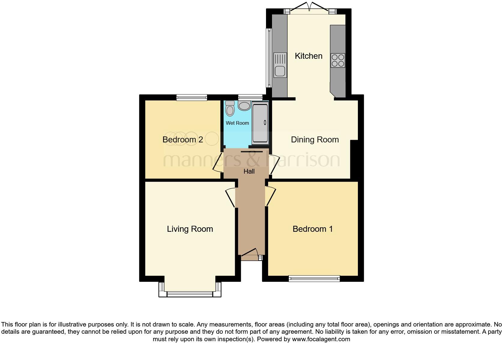 Millfield Road, Middlesbrough floorplan