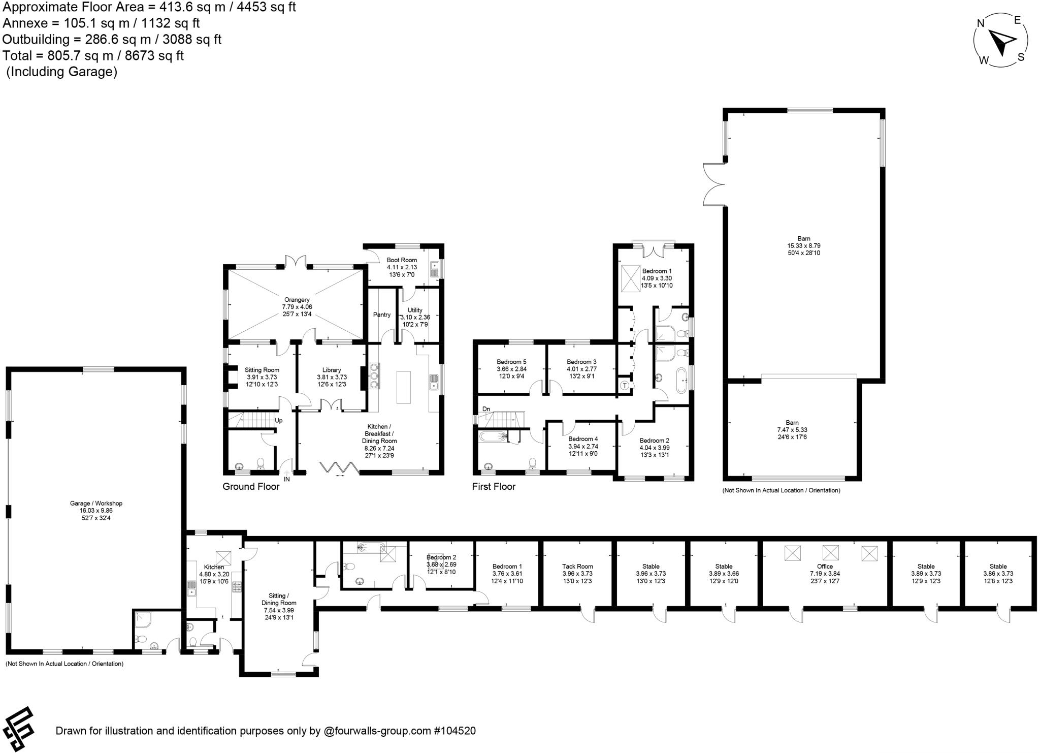 Newtown, Newbury, Hampshire, RG20 floorplan
