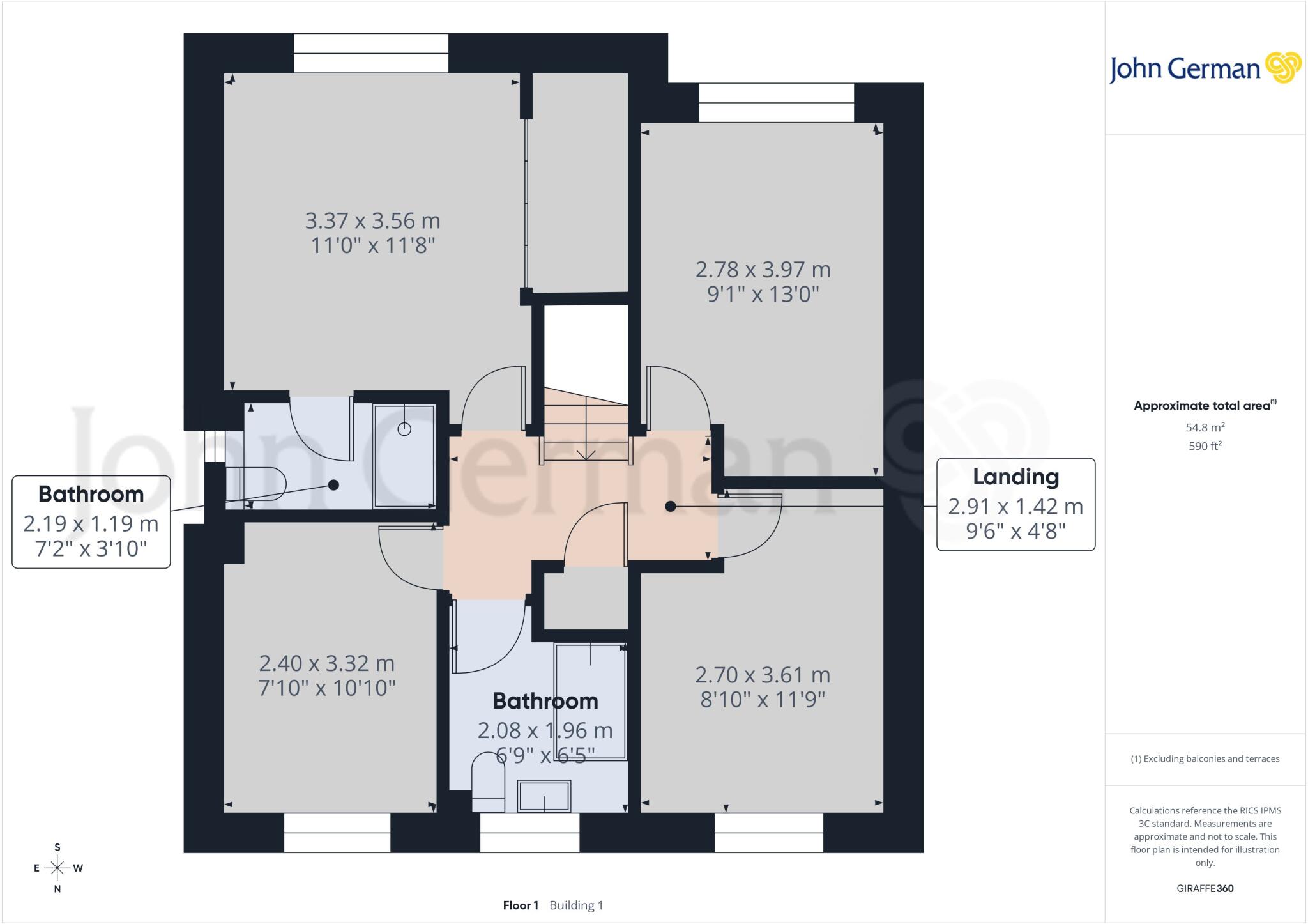 Highgrove, Stone floorplan
