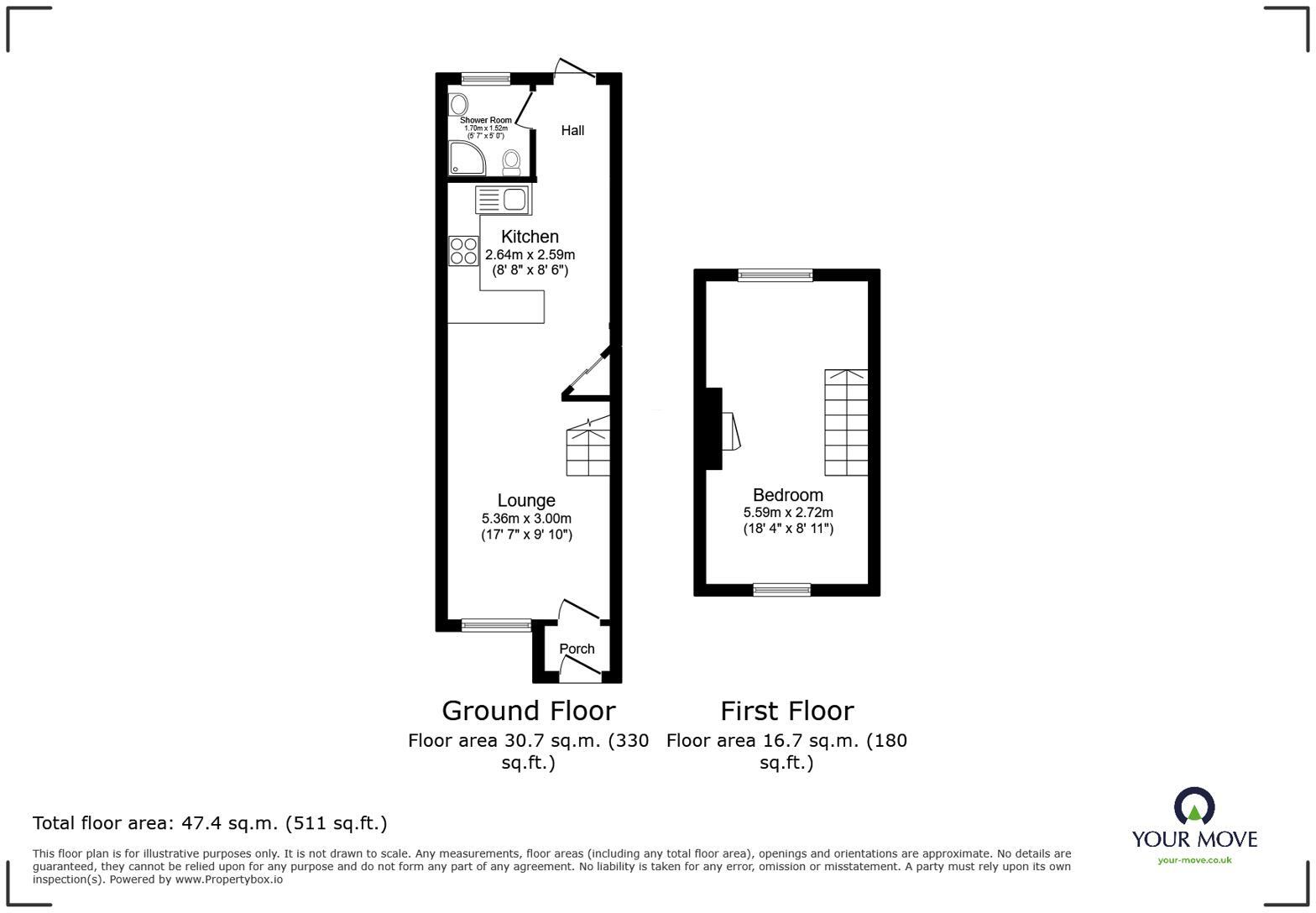 Church Cottages, Church Street, Higham, Rochester, ME3 floorplan