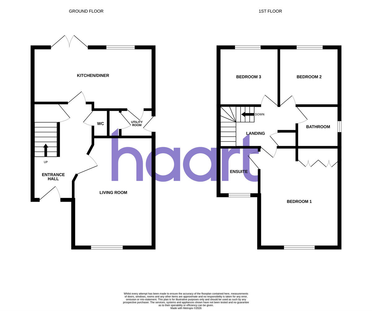 St Lawrence Crescent, Maidstone floorplan