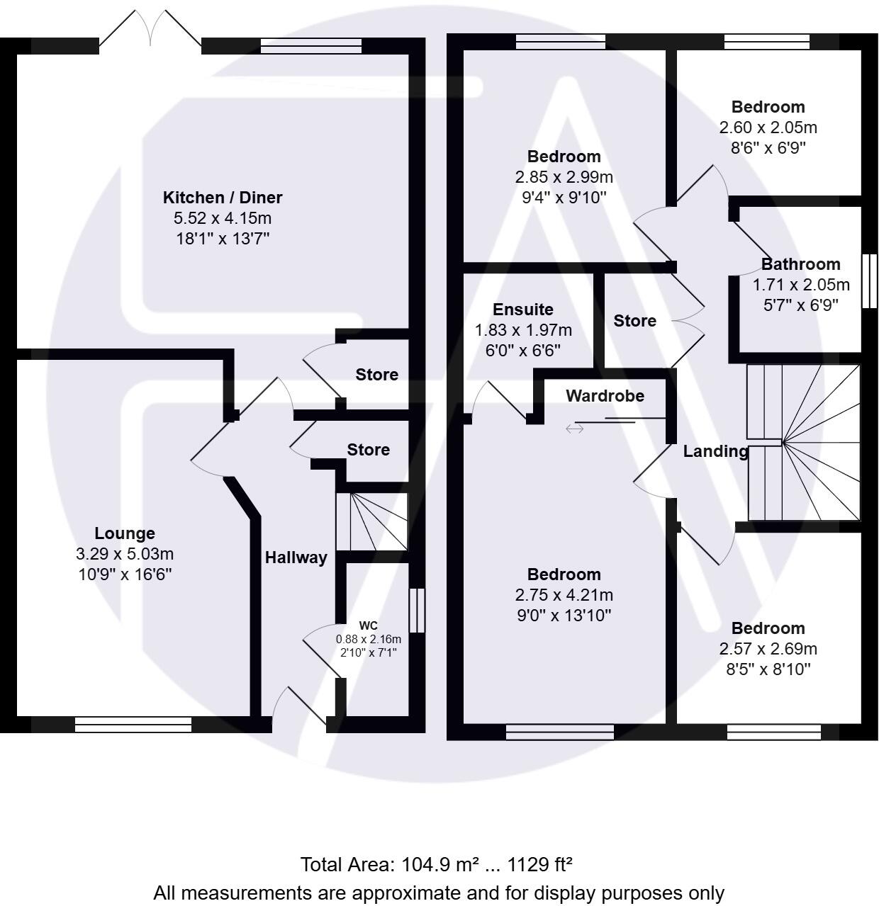 Rainworth Drive, Southport, Merseyside, PR8 5QG floorplan