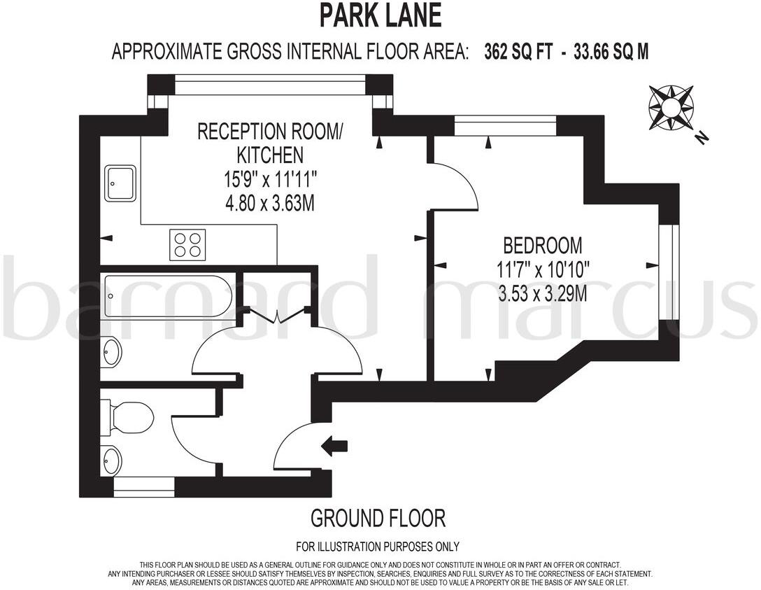 Park Lane, WALLINGTON floorplan