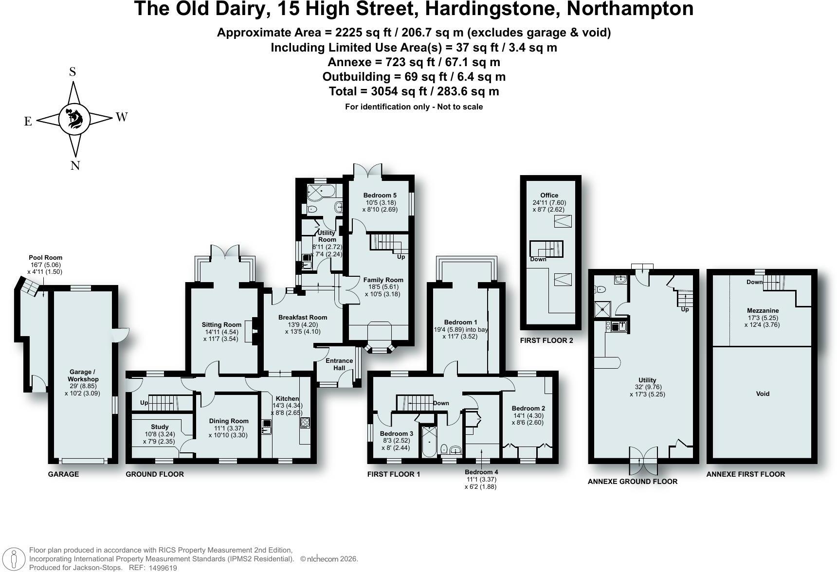 High Street, Hardingstone, Northampton, Northamptonshire, NN4 floorplan
